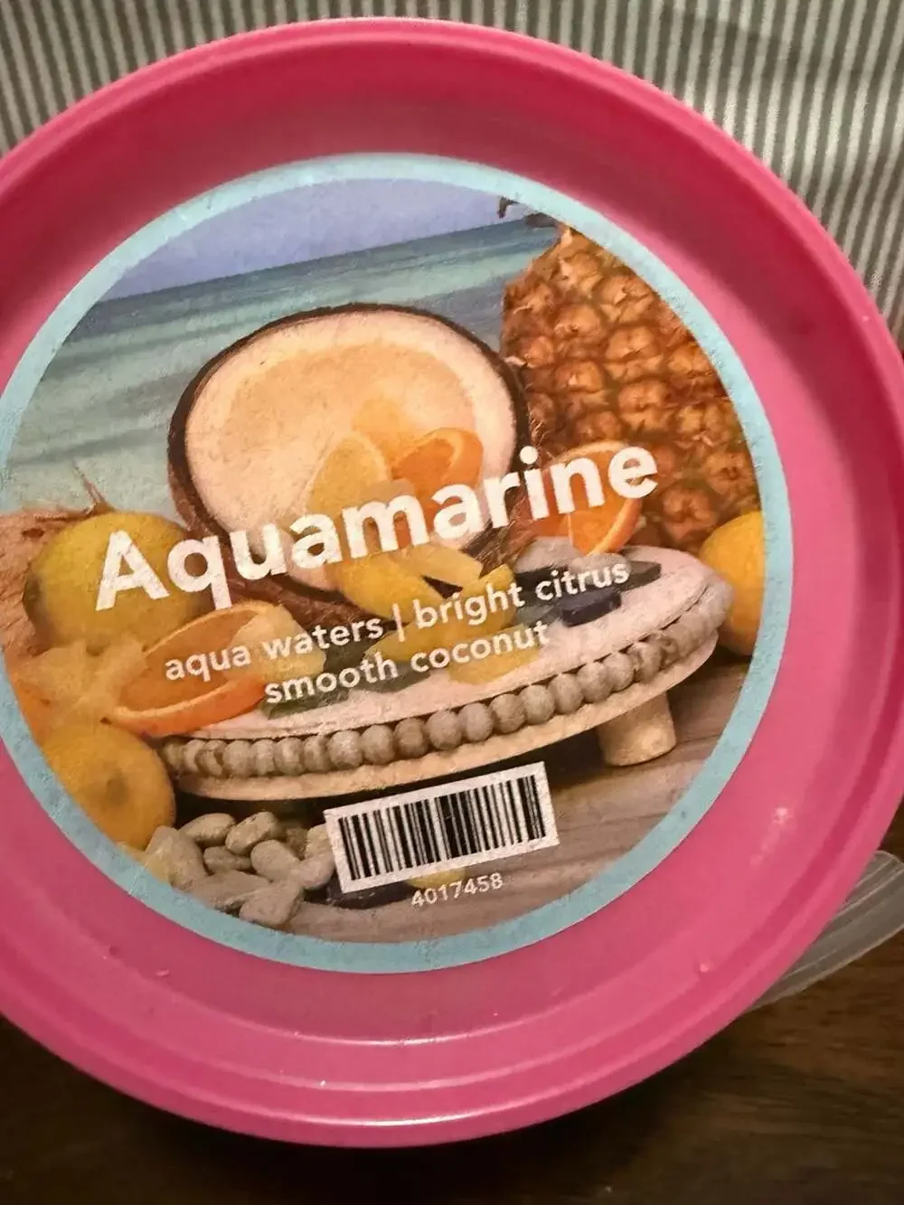 Pink Zebra Sprinkles Soy Wax Melts in Aquamarine Scent
